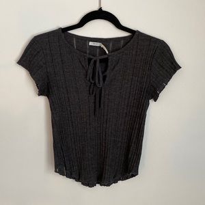 Urban Outfitters dark grey top